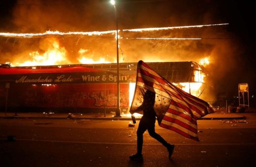 USA Riots Flag USA Riots Flag